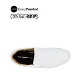 Jerry Slip On PT Men's Shoes - White Leather