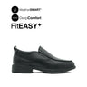 Jade Slip On MT Men's Shoes - Black Leather WP