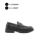 Napoleon Bit Men's Shoes -Black Leather Waterproof