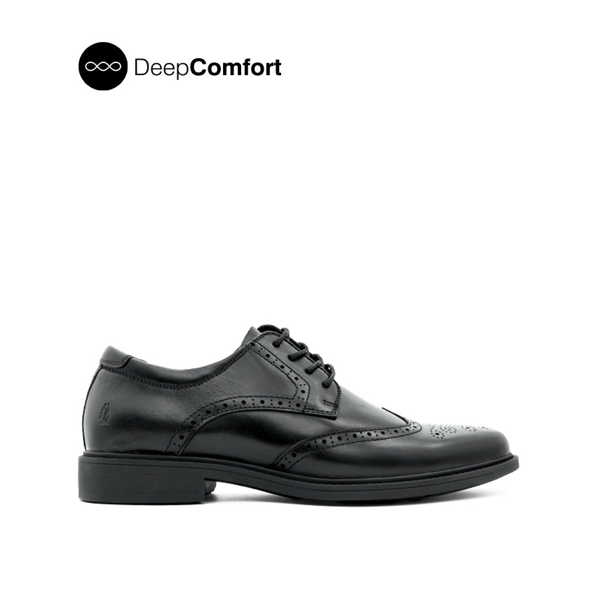 Discount on Hush Puppies  shoes - SKU: Mitchell Lace Up WT Men's Shoes - Black Leather