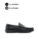Kai Tie Men's Shoes - Black Leather