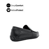 Kai Tie Men's Shoes - Black Leather