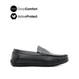 Kai Penny Men's Shoes - Black Leather