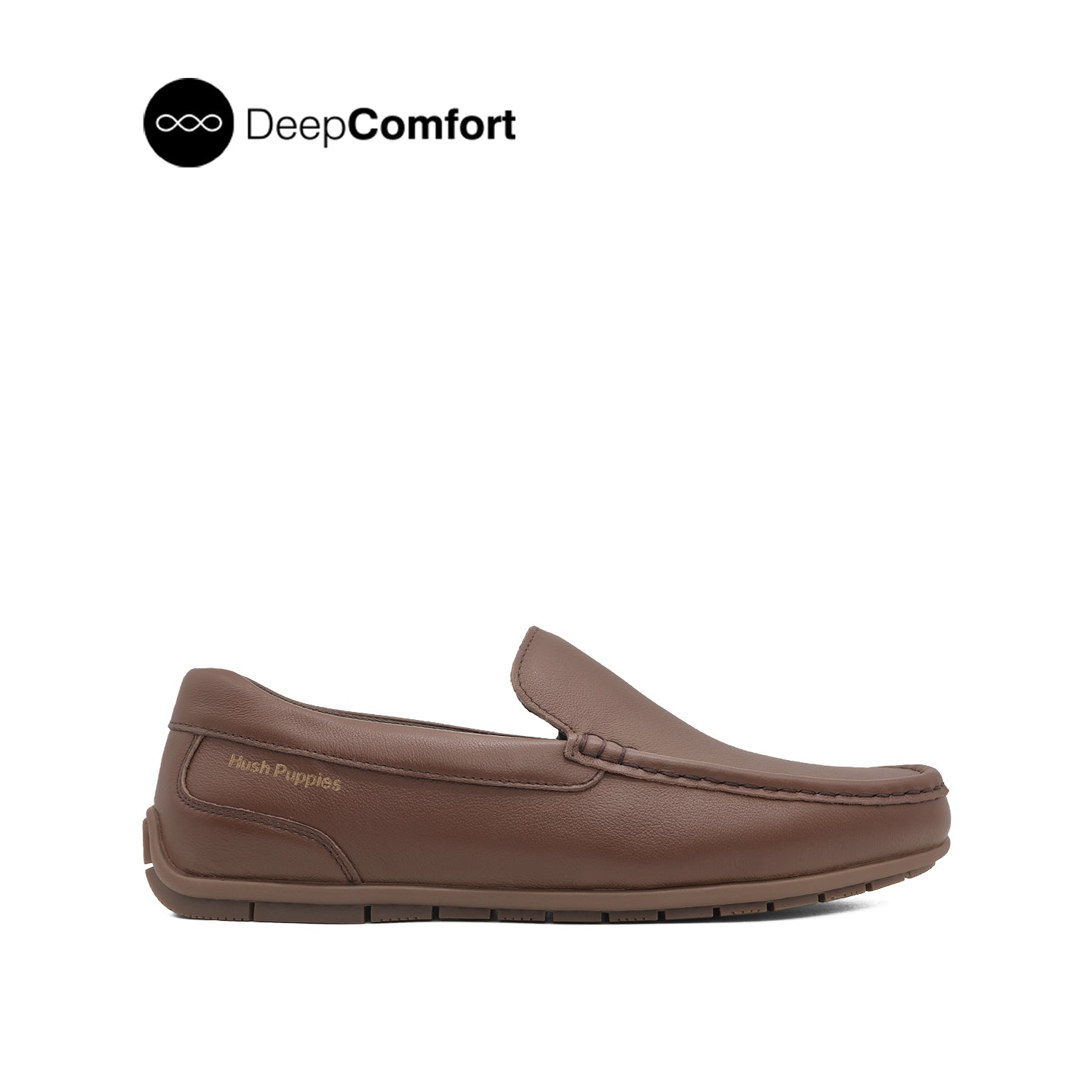 Discount on Hush Puppies  shoes - SKU: Orvin Venetian Men's Shoes - Chocolate Brown Tumbled Leather