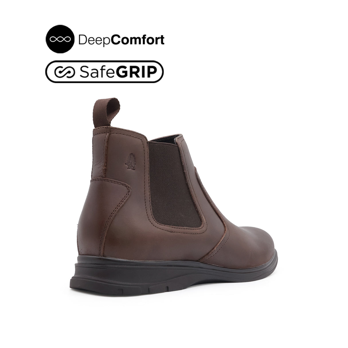 Nathan Chelsea Men's Boots - Brown Leather
