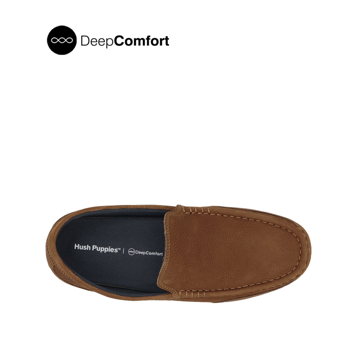 Nash Venetian Men's Shoes - Cognac Tumbled Nubuck