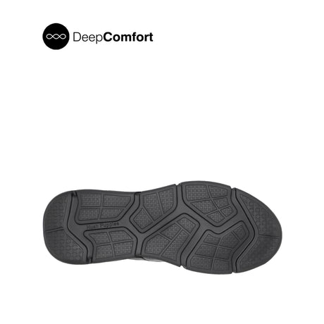 Neil Lace Up Men's Shoes - Black Tumbled Leather