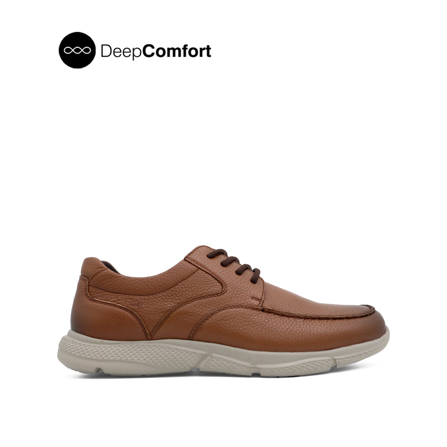 Discount on Hush Puppies  shoes - SKU: Neil Lace Up Men's Shoes - Cognac Tumbled Leather