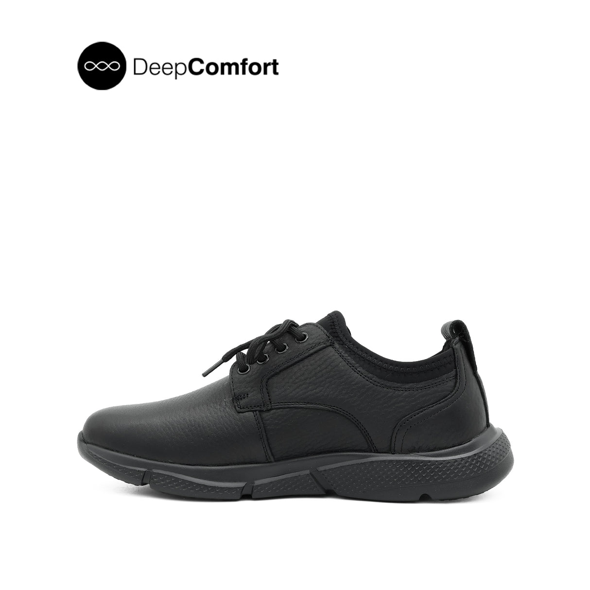 Neil Lace Up PT Men's Shoes - Black Nubuck