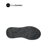 Neil Slip On Apron Toe Men's Shoes - Black Nubuck