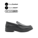 Jerry SO Mocc Toe Men's Shoes - Black Leather Waterproof