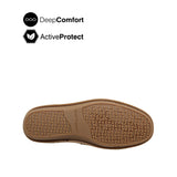 Saxon Venetian Men's Shoes - Tan Tumbled Leather