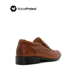 Egon Slip On AT Men's Shoes - Deep Tan Leather WP