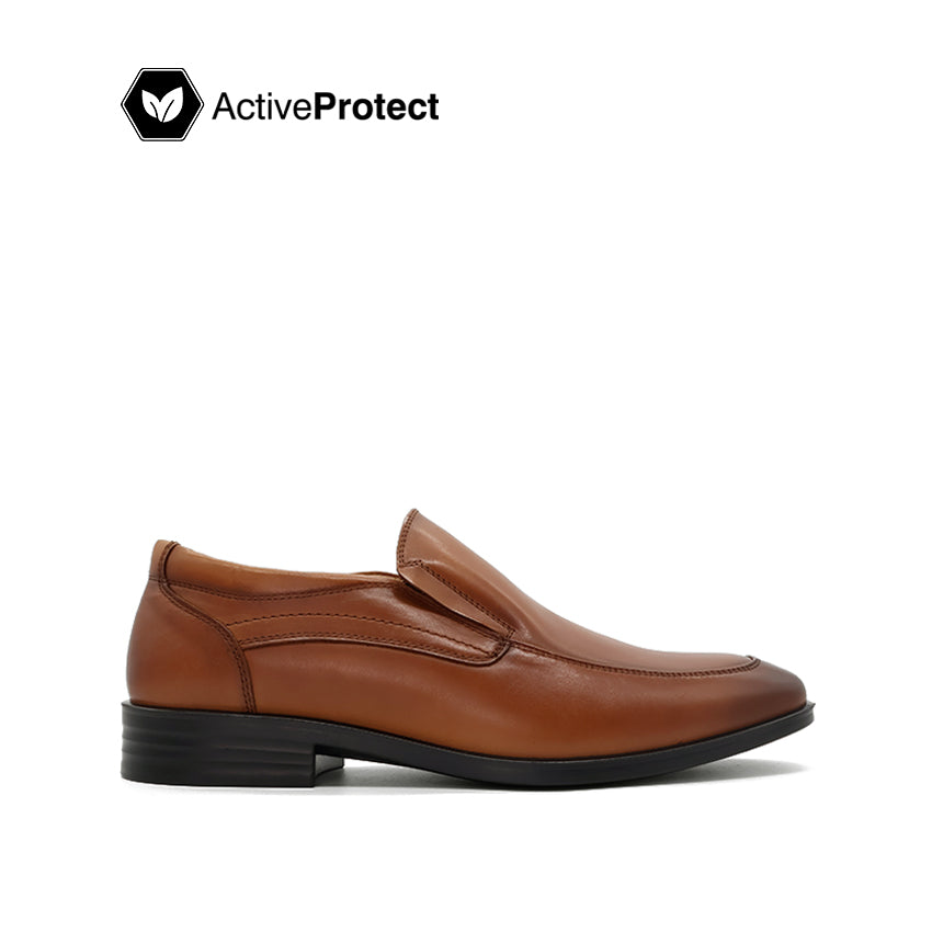 Tan leather casual shoes hot sale