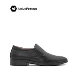Egon Slip On BT Men's Shoes - Black Leather WP