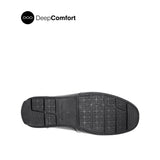 Raven Metal Bit Men's Shoes - Black Tumbled Leather