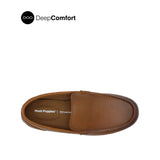 Raven Venetian Men's Shoes - Tan Tumbled Leather