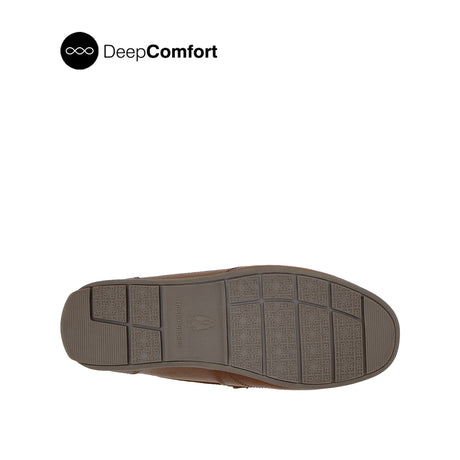 Raven Venetian Men's Shoes - Tan Tumbled Leather