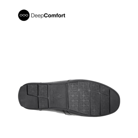 Raven Penny Men's Shoes - Black Tumbled Leather