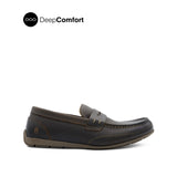 Raven Penny Men's Shoes - Olive Tumbled Leather