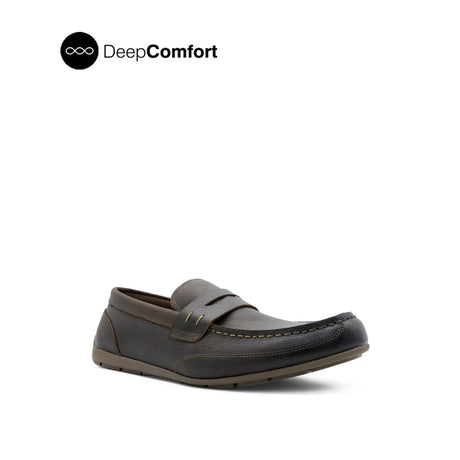 Raven Penny Men's Shoes - Olive Tumbled Leather