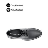 River Lace Up PT Men's Shoes- Black Leather