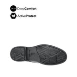River Lace Up PT Men's Shoes- Black Leather