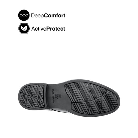 River Lace Up PT Men's Shoes- Black Leather