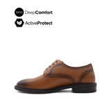 River Lace Up PT Men's Shoes- Tan Leather
