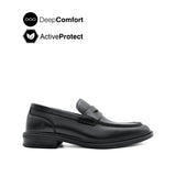 River Penny Men's Shoes- Black Leather