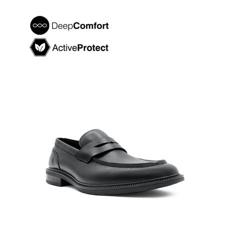 River Penny Men's Shoes- Black Leather