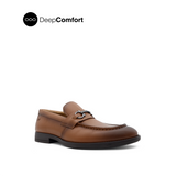 Raniel Metal Bit Men's Shoes- Tan Leather