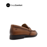 Raniel Metal Bit Men's Shoes- Tan Leather