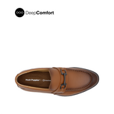 Raniel Metal Bit Men's Shoes- Tan Leather