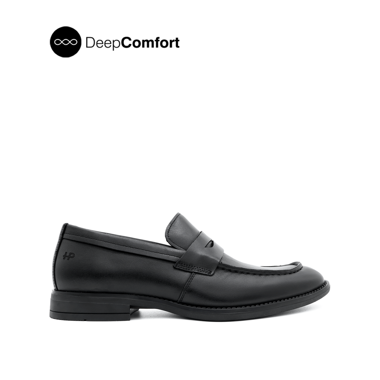 Raniel Penny Men's Shoes- Black Leather