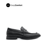Raniel Penny Men's Shoes- Black Leather