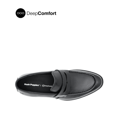 Raniel Penny Men's Shoes- Black Leather