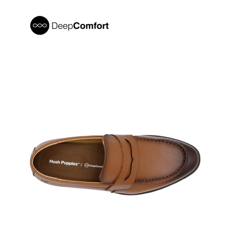 Raniel Penny Men's Shoes- Tan Leather