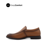 Raniel Slip On Men's Shoes- Tan Leather