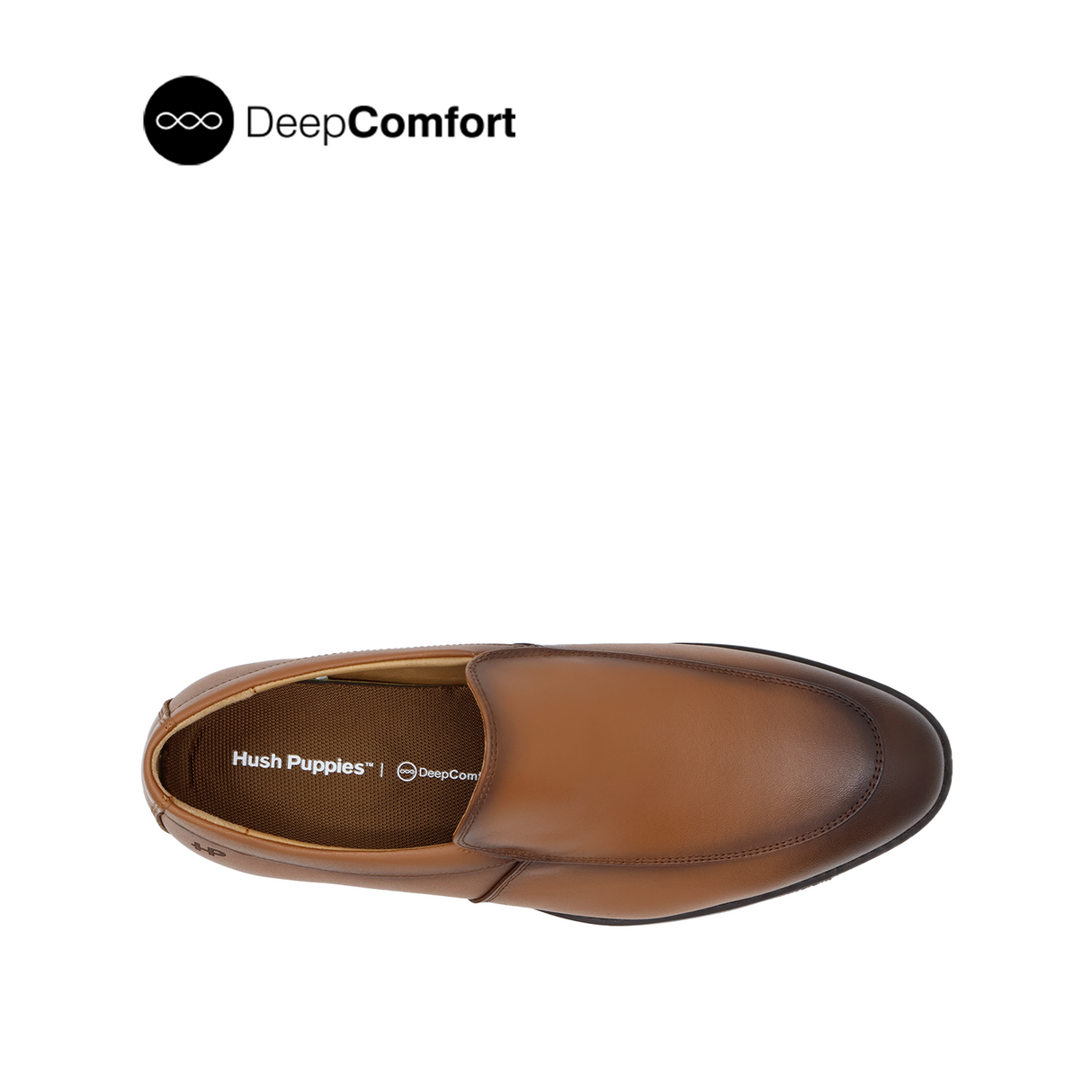 Raniel Slip On Men's Shoes- Tan Leather