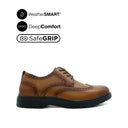 Milan Lace Up WT Men's Shoes - Tan Leather WP