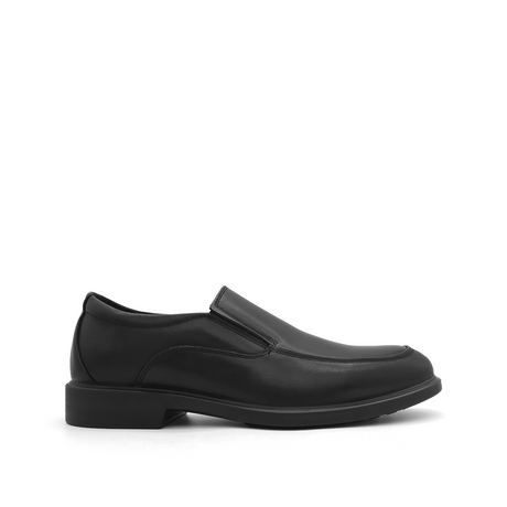 Samuel Slip On AT Men's Shoes - Black Leather