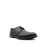 Samuel Wingtip Men's Shoes - Black Leather