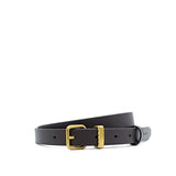 Jane Pin Clip Women's Belt - Dark Brown