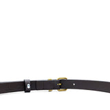 Jane Pin Clip Women's Belt - Dark Brown