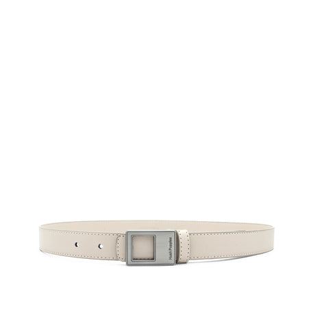 Jeslyn Flat Clip Women's Belt - Beige