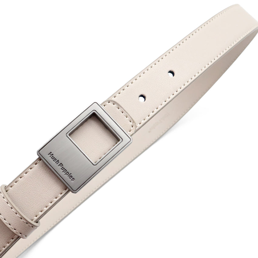 Jeslyn Flat Clip Women's Belt - Beige