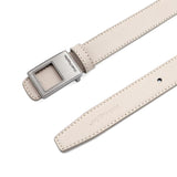 Jeslyn Flat Clip Women's Belt - Beige