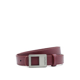 Jeslyn Flat Clip Women's Belt - Maroon