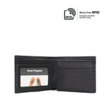 Gunder Short Men's Wallet With Flip - Black